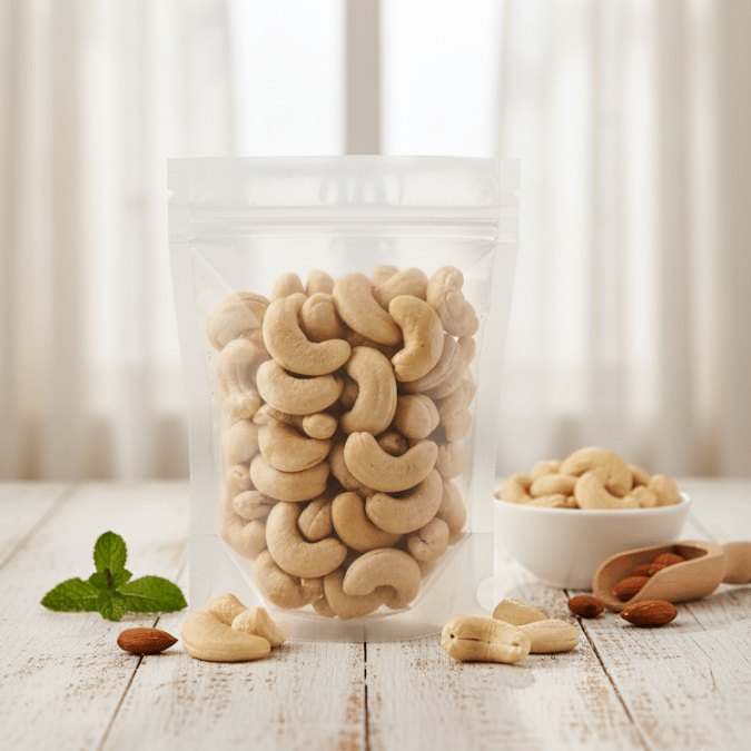 Kajo Cashew Nuts Fresh Pack of 100 Gram Dry Fruits Premium Quality