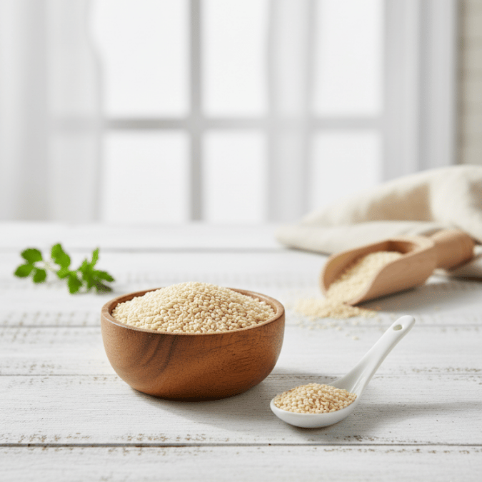 Safaid till (White Sesame Seed) - 100 Grams 100% Pure & Fresh